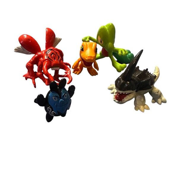 DIGIMON Tomy vintage figure bundle 5 pcs 24359 - Picture 3 of 3